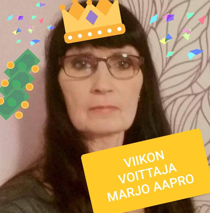 viikon voittaja Marjo Appro