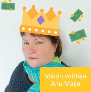 Viikon voittaja Anu Maija