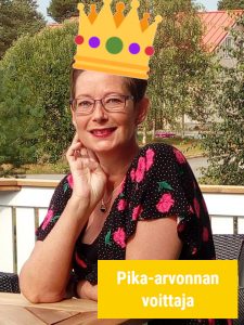 Pika-arvonnan voittaja Sari A.