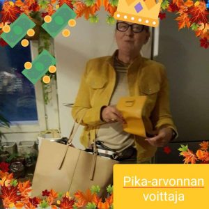 Pika-arvonnan voittaja Maritta N.