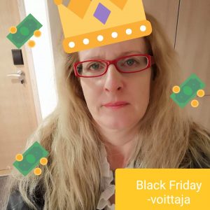 black friday voittaja Anna K