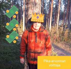 Pika-arvonnan voittaja Eija T.