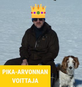 pika-arvonnan voittaja hannu r