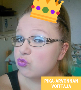 pika-arvonnan voittaja marika r