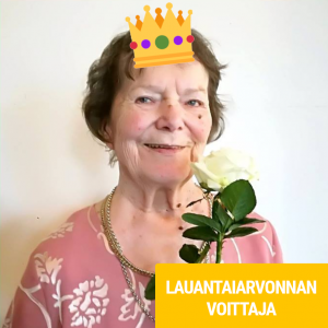 lauantaiarvonnan voittaja eeva-liisa s