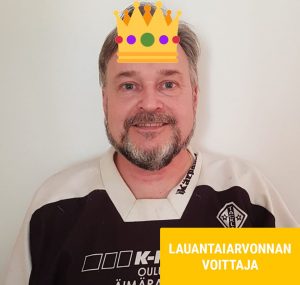 lauantaiarvonnan voittaja pertti t