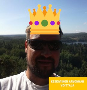 keskiviikon arvonnan voittaja pekka k