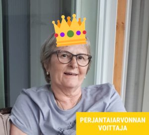 perjantaiarvonnan voittaja karin r