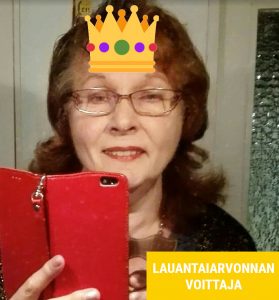 lauantaiarvonnan voittaja soile n