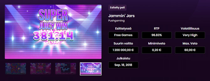 todistetut kolikkopelit